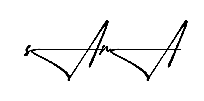 Stylish Sara signature design