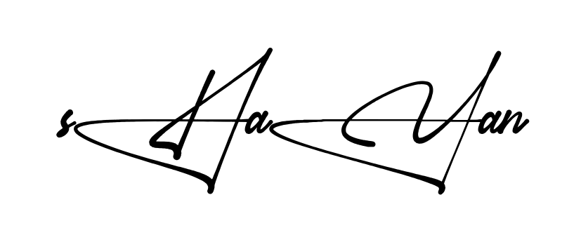 Stylish Shayan signature design