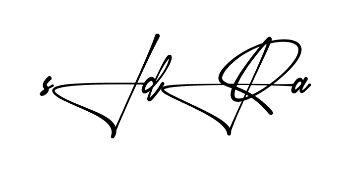 Stylish Sidra signature design
