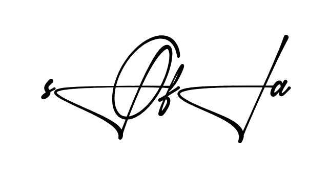 Stylish Sofia signature design