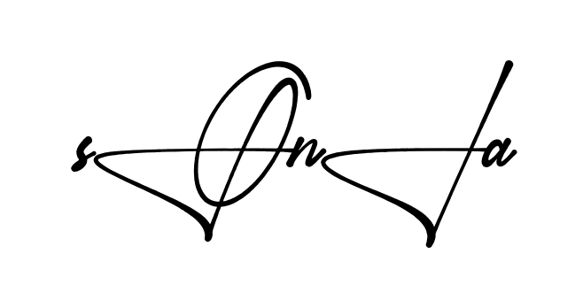 Stylish Sonia signature design