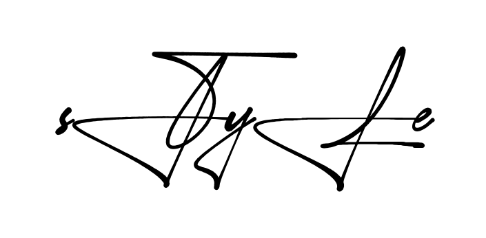 Style stylish signature PNG idea