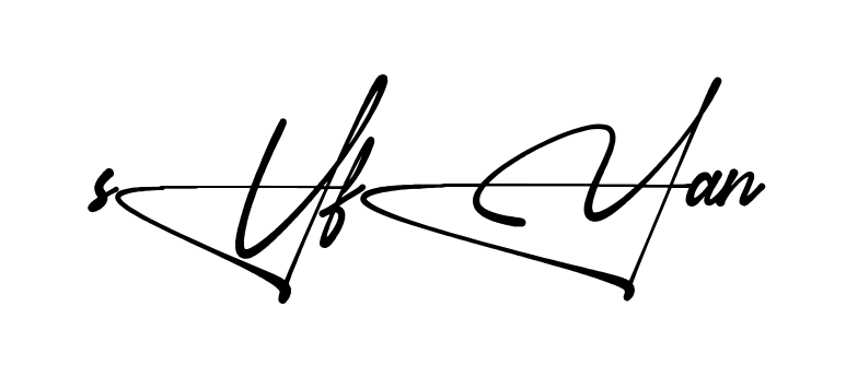 Stylish Sufyan signature design