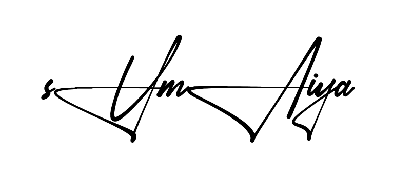 Stylish Sumaiya signature design