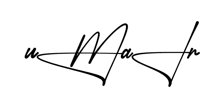 Stylish Umair signature design