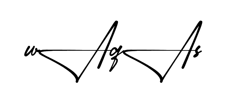 Stylish Waqas signature design