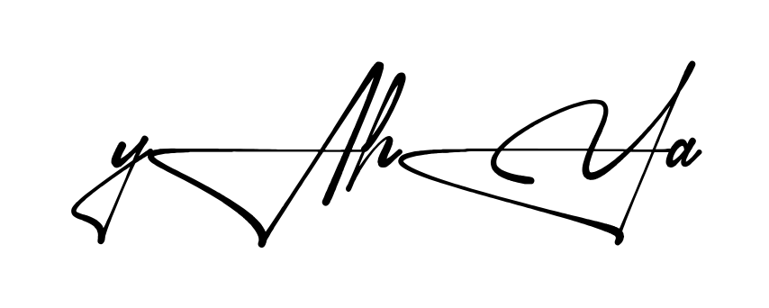 Stylish Yahya signature design
