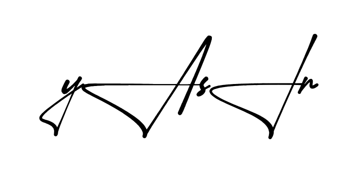 Stylish Yasir signature design