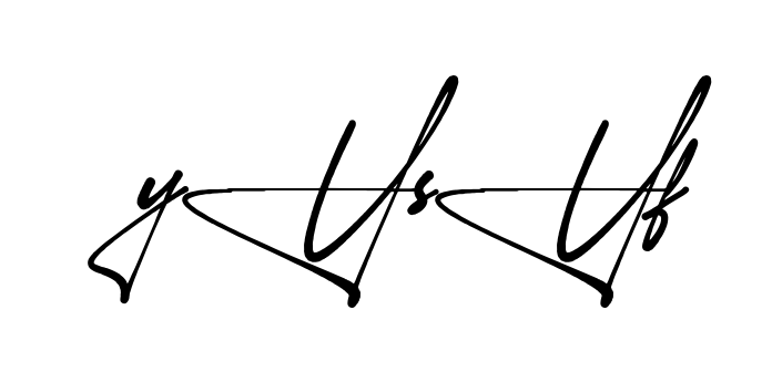 Stylish Yusuf signature design
