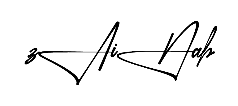 Stylish Zainab signature design