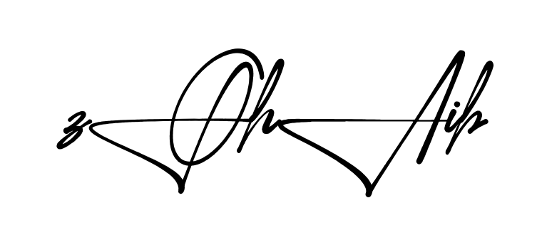 Stylish Zohaib signature design