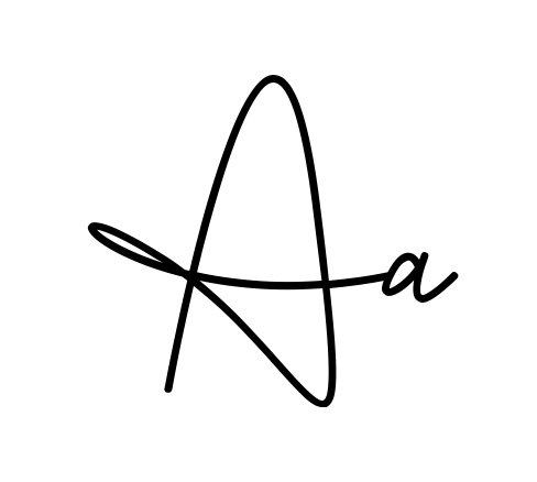 Aa beautiful name signature style in English