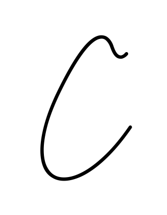 C beautiful name signature style in English