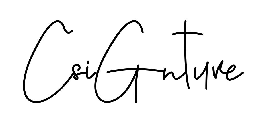 C Signature beautiful name signature style in English
