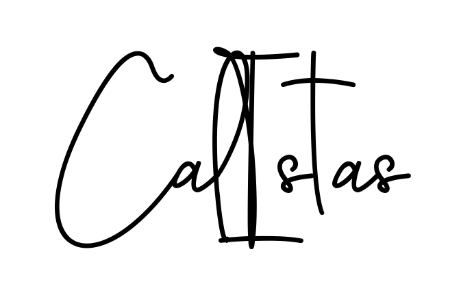 Calista S beautiful name signature style in English
