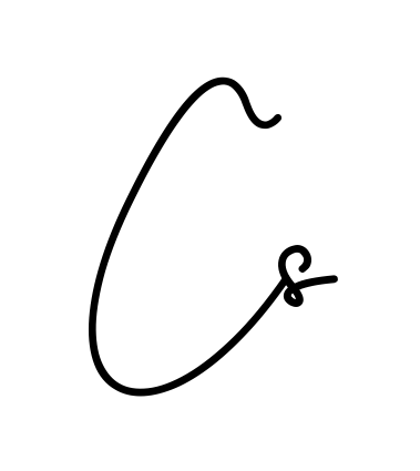Cs beautiful name signature style in English