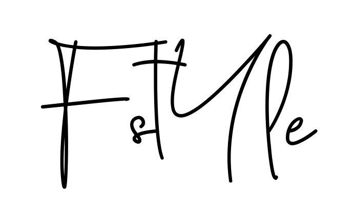 F Style beautiful name signature style in English