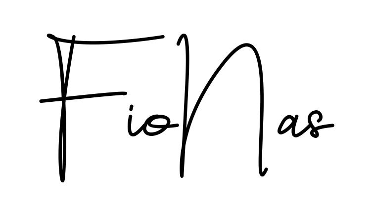 Fiona S beautiful name signature style in English