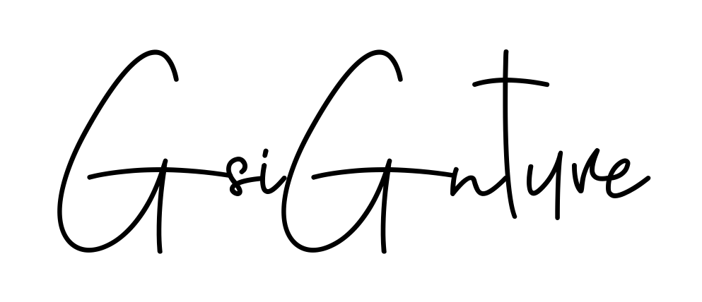 G Signature beautiful name signature style in English