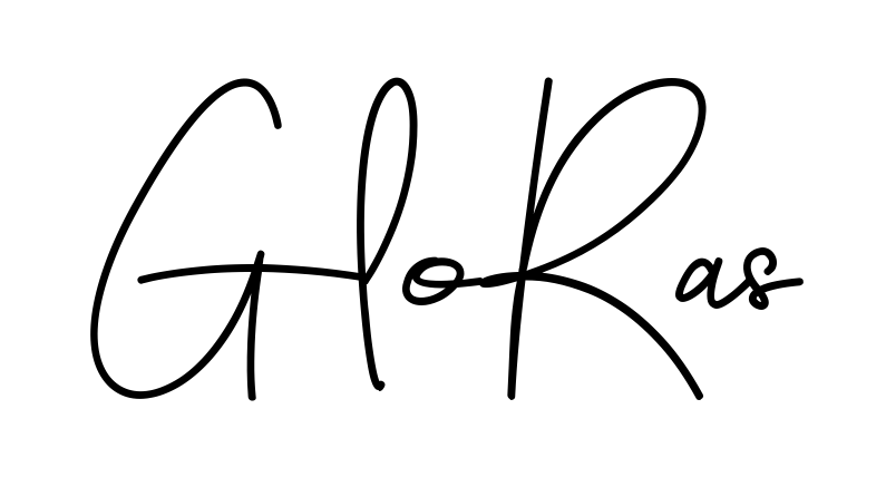 Glora S beautiful name signature style in English