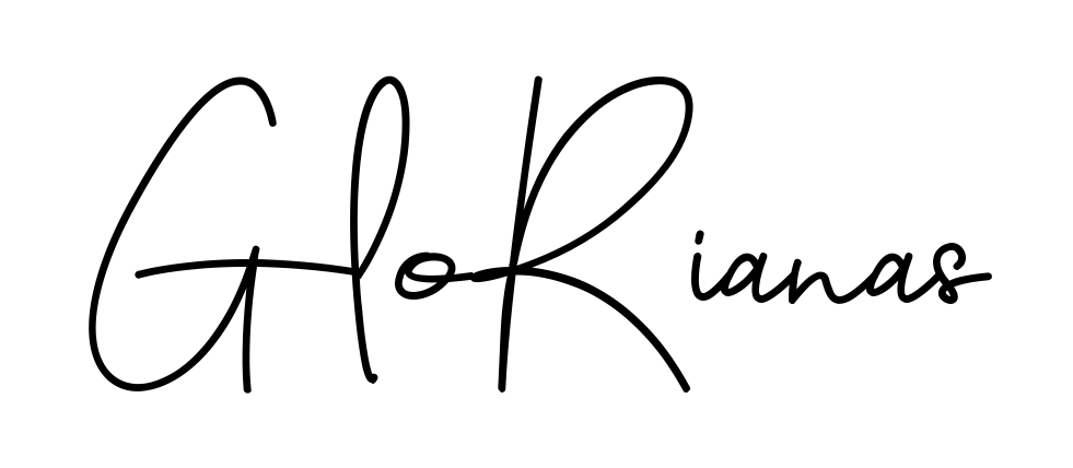 Gloriana S beautiful name signature style in English