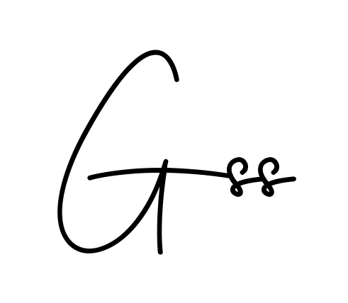 Gs S beautiful name signature style in English