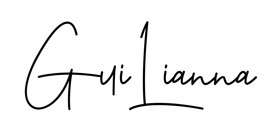 Guilianna beautiful name signature style in English