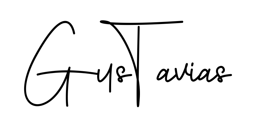 Gustavia S beautiful name signature style in English