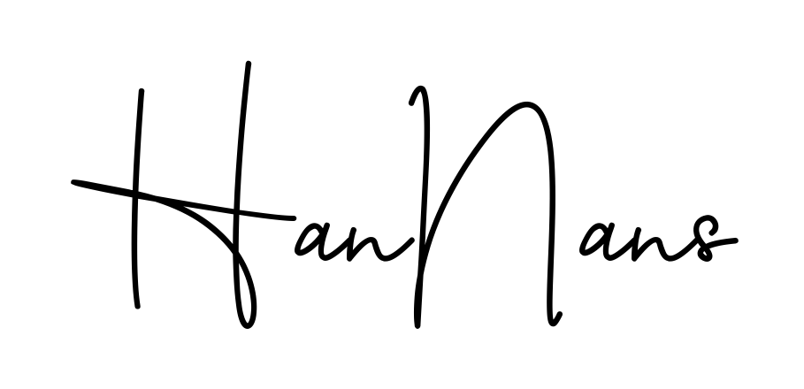Hannan S beautiful name signature style in English