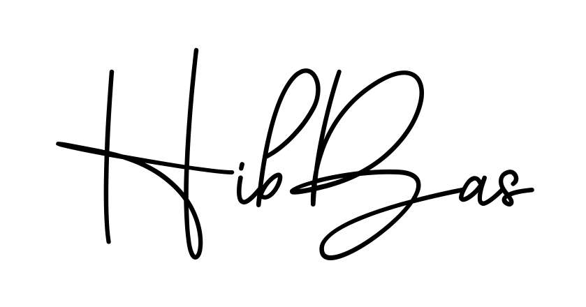 Hibba S beautiful name signature style in English