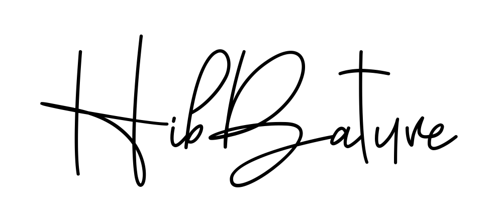 Hibba Signature beautiful name signature style in English