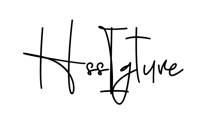 Hs Signature beautiful name signature style in English