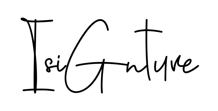 I Signature beautiful name signature style in English