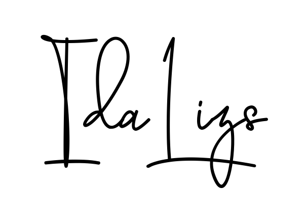 Idaliz S beautiful name signature style in English
