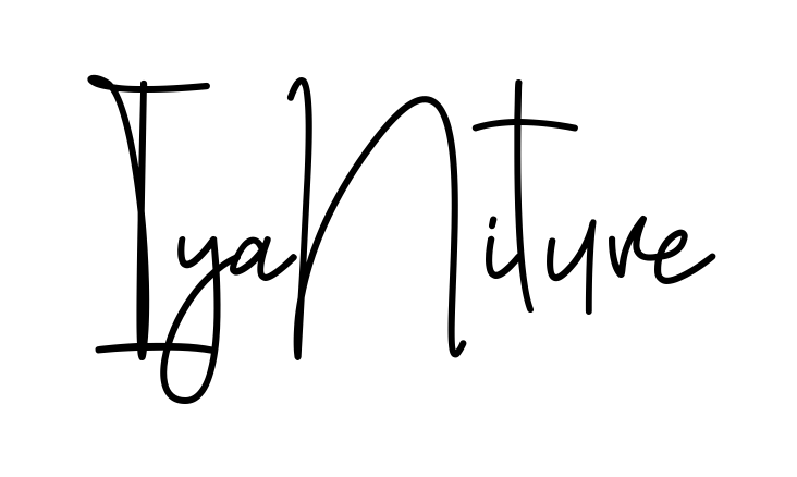 Iyania Signature beautiful name signature style in English