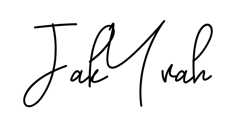Jakyrah beautiful name signature style in English