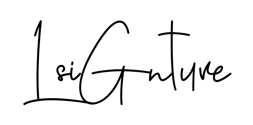 L Signature beautiful name signature style in English