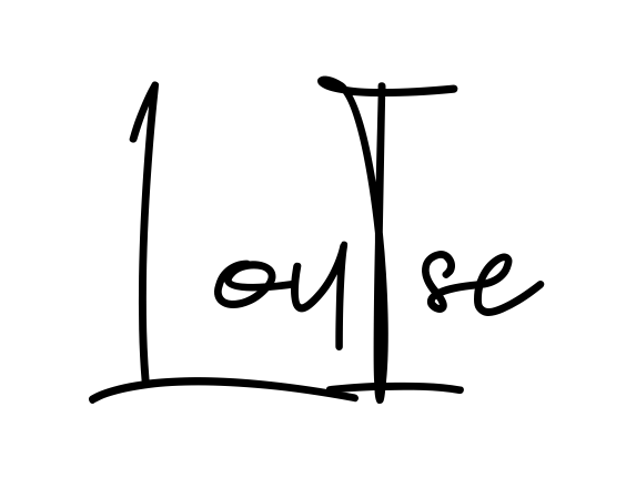 Louise beautiful name signature style in English