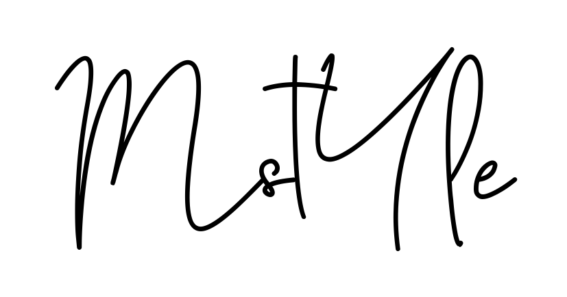 M Style beautiful name signature style in English