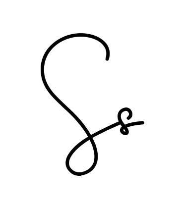 S S beautiful name signature style in English