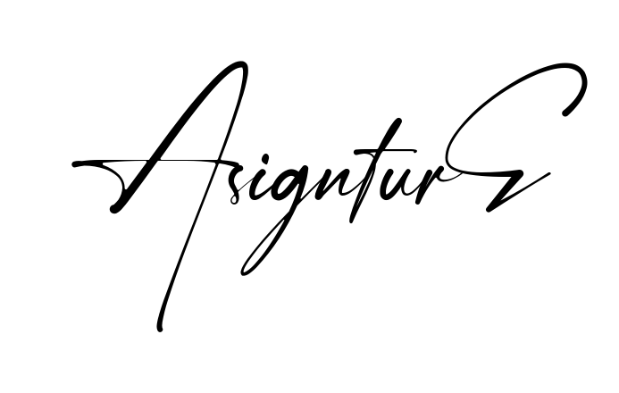 A Signature easy name signature writing style