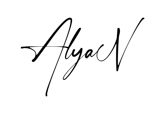 Handwritten-looking Alyan signature idea