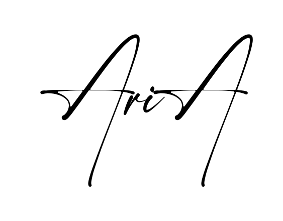 Handwritten-looking Aria signature idea