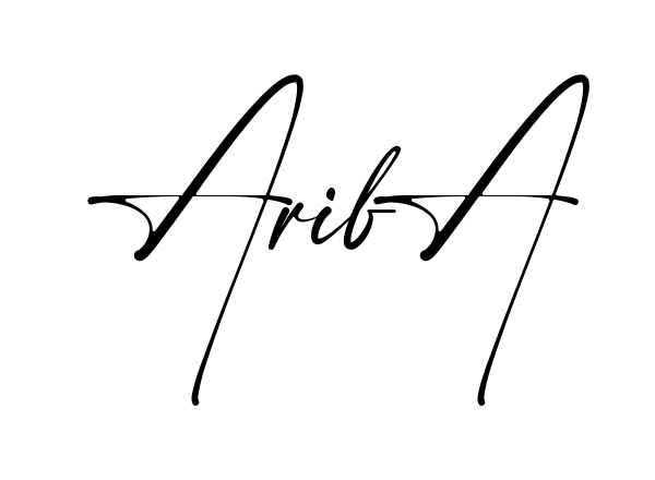 Handwritten-looking Ariba signature idea