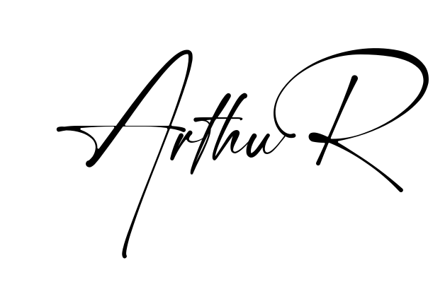 Handwritten-looking Arthur signature idea