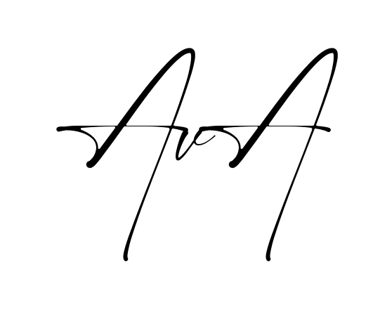 Handwritten-looking Ava signature idea