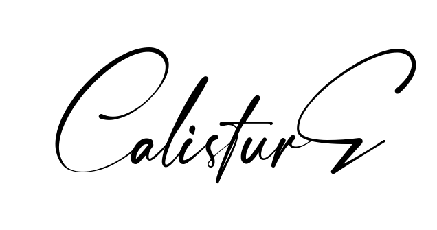 Calista Signature easy name signature writing style