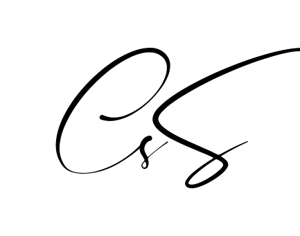 Cs S easy name signature writing style