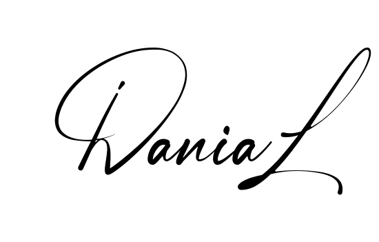 Handwritten-looking Danial signature idea