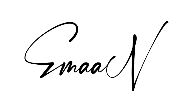 Handwritten-looking Emaan signature idea